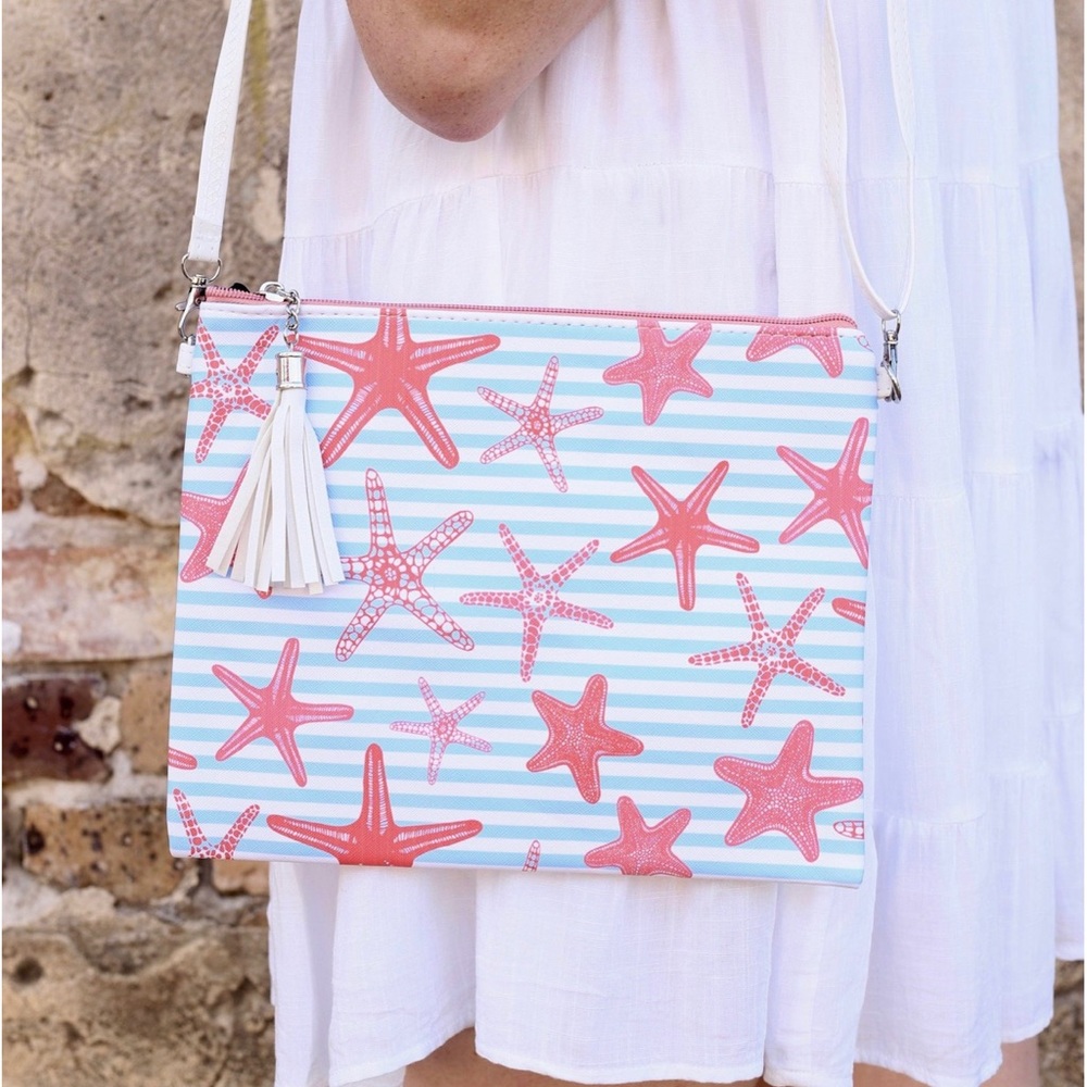 NEW Caroline Hill Seachaser Crossbody Clutch